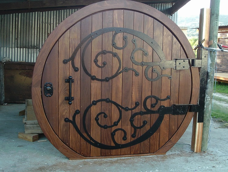 Hobbit Door - Custom Made Hobbit Door